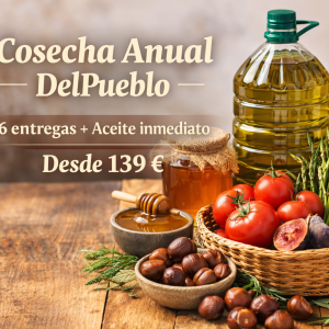 Productos de temporada a domicilio de la cosecha anual DelPueblo